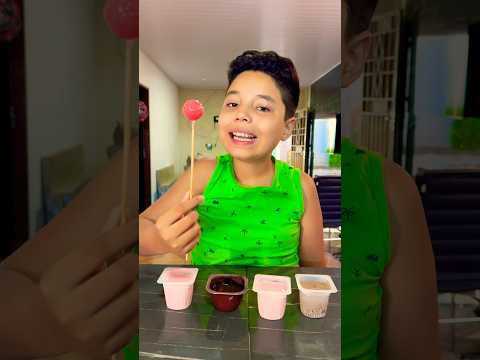 Aprendendo comer Danone