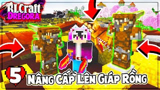 MINECRAFT RLCRAFT DREGORA * TẬP 5 | LỘC NÂNG CẤP LÊN GIÁP RỒNG VÀ HÀNH TRÌNH 14000 BLOCK KHÓ KHẮN