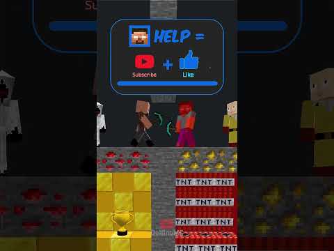 HELP Herobrine Saitama vs Notch, TNT #minecraft #herobrine #trend