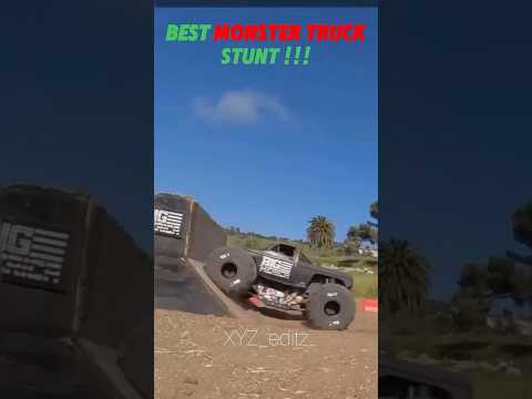 Best Monster Truck stunt ☠️