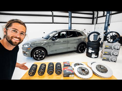Audi SQ5 Gets Lowered on 21’s + Brake Upgrades