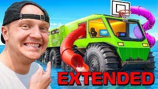 I Turned World's Biggest Car Into a House! - EXTENDED