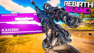 the PERFECT KAR98 CLASS SETUP to USE on REBIRTH ISLAND WARZONE!