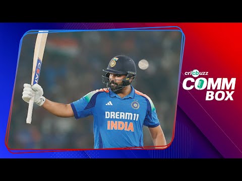 Cricbuzz Comm Box: Rohit gone for 119, India on course to win | Score 248/3 after 35 overs