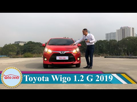 Bán xe Toyota Wigo 1.2AT năm sản xuất 2019, biển Hà Nội