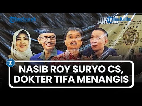 Pelapor Roy Suryo Sambut Suka Cita Soal Ini, Dokter Tifa Menangis Debat soal Ijazah Jokowi