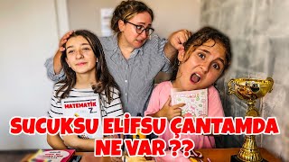 SUCUKSU VE ELİFSU ÇANTAMDA NE VAR ?