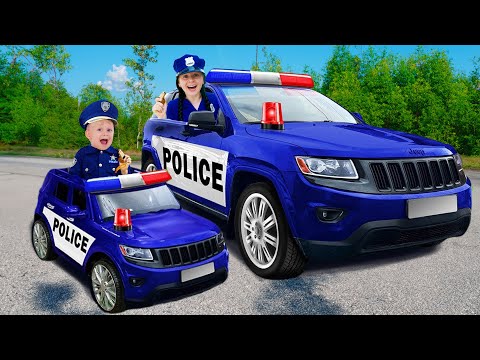 Police and other adventures for kids with Oliver and his mom