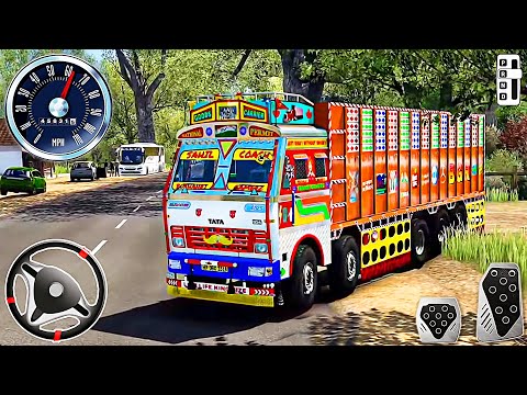 Indian Cargo Truck Simulator 3D - Transport Truck Driving Game | Android Gameplay | Part 2