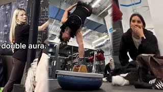 🔥 Scaring People in The Gym With Calisthenics 142