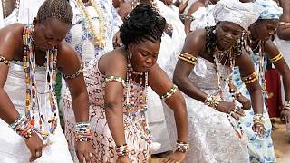 YouTube video thumbnail: Togo's Sacred Voodoo Stone Augers Year of Peace and Prosperity