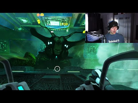 Meeting The Sea Emperor in Subnautica
