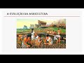Evolução da Agricultura