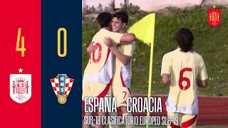 Resumen España-Croacia | Sub-18 | Jornada 1, Ronda 1 | 🔴 SEFUTBOL