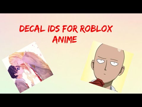 Roblox Decal Id Codes Anime 07 2021 - id image roblox anime