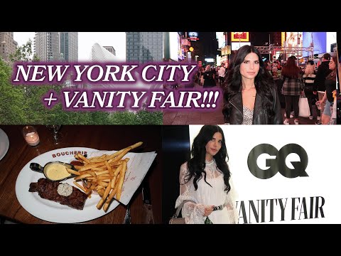 I Got Interviewed by VANITY FAIR?! + NYC Levain Cookies & the Strangest Hotel Ever 🍎🗽