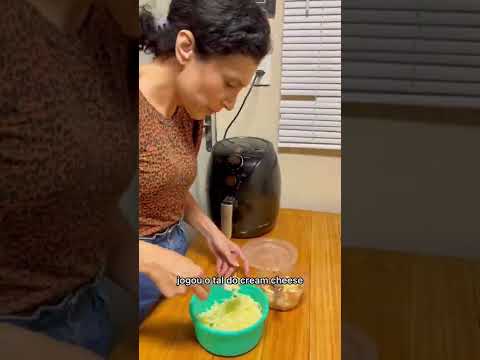 Fazendo receitas diferentes com massa de pastel e uma air frear!