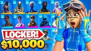 MY $10,000 FORTNITE LOCKER TOUR (800+ SKINS)