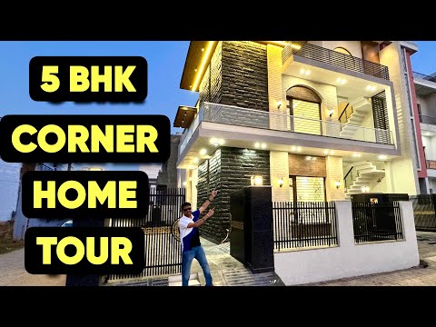 inside a Beautiful Corner House With 5 Bedroom & Luxury Interior Design | 200 Gaj 30*60 Home Tour