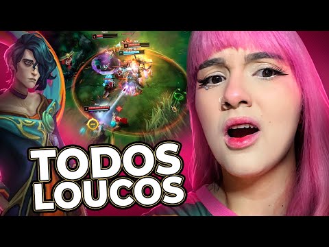 MEUS ALIADOS ESTAVAM ALTERADOS NESSE JOGO! 🥴 - League of Legends