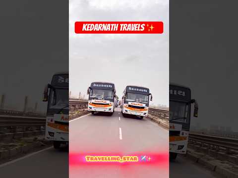 Kedarnath Travels ✨♥️ ll Kedarnath Travels Luxury bus #reels #viral #trending #reelsvideo #explorer