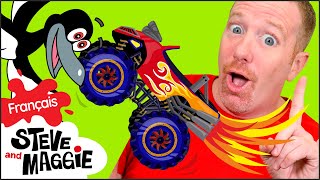 Steve et Maggie Français | Des camions monstres pour les enfants