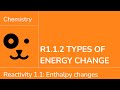 Endothermic and Exothermic Reactions