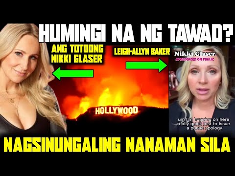 TOTOO BA NA NAGPUBLIC APOLOGY NA SI NIKKI GLASER | NAGKALAT NANAMAN ANG MAPANLINLANG?