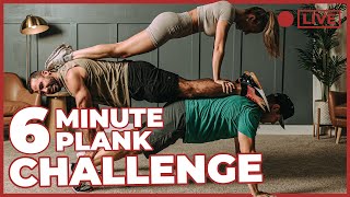 6 Minute Plank Challenge - Isometric Core Workout (Strong Abs!)
