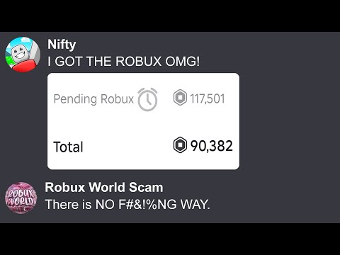 Buying Robux From A Scam Server, Then Telling Them I Actually Got It!