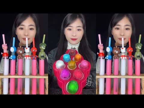 [ASMR]신기한물먹방ASMR DRINKING #ASMRDRINKING#물먹방#아이스크림