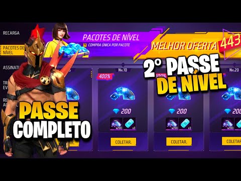 DO NADA!! 1270 DIAMANTES POR 3,00? PASSE BOOYAH JUNHO COMPLETO E MODIFICADOR - NOVIDADES FREE FIRE