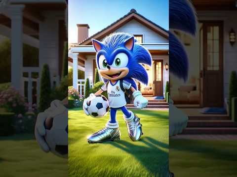 ¿Y si Sonic fichara por el Real Madrid? El multiverso está loco…⚽ 🏆