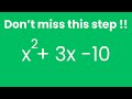 Factoring Trinomials and Binomials