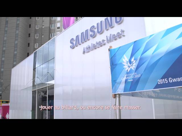 2015 Summer Universiade Athletes Village Tour