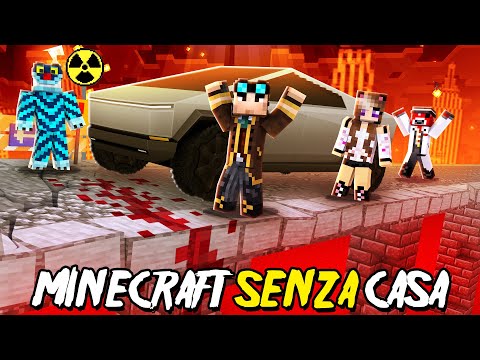 IL VIAGGIO INFINITO SU MINECRAFT! I MIEI AMICI NOMADI...