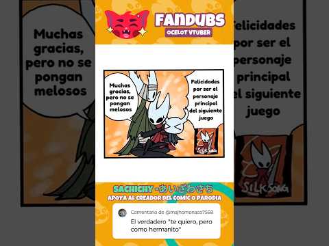 mejores amigos 😸 #humor #fandub #silksong #hollowknight