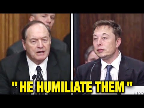 Senatoren confronteren Elon Musk... Bekijk gewoon zijn ONBARMHARTIGE reactie!