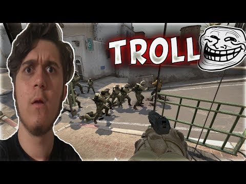 MERTCAN'I BOT SAKLAMBAÇINDA NOCLİP AÇARAK TROLLEDİM !! (CS:GO)