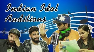Indian Idol Auditions Qutiyapa |Funny| |HRzero8|