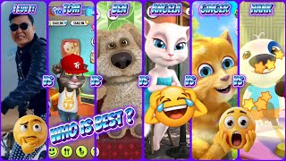I Luv It Vs Tom Vs Ben Vs Angela Vs Ginger Vs Hank Who Is Best ? 🤔🤣👌 | I Luv It Song 🎵 😍 🤣