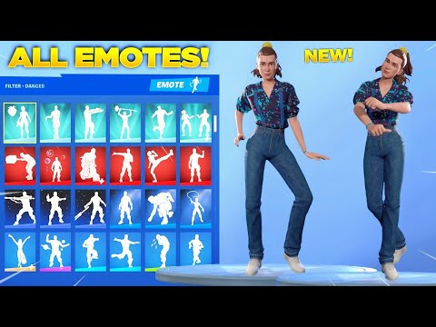 ELEVEN SKIN Showcase with All Fortnite Dances & Emotes! (Fortnite Stranger Things Skin)