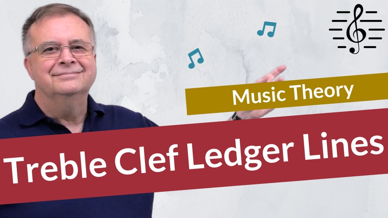 Reading Treble Clef Ledger Lines - Music Theory