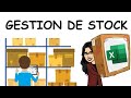 Gestion de stock sur excel