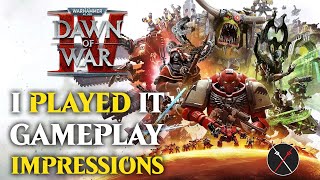 I Played Dawn of War IV - Hands-On Gameplay Impressions