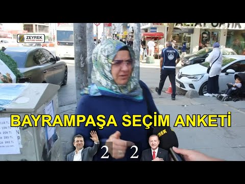 BAYRAMPAŞA Seçim Anketi | Ekrem İmamoğlu - Tayyip Erdoğan