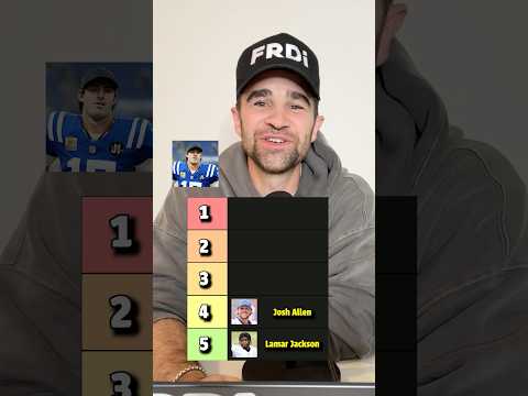 Blind Rank 5 RANDOM Quarterbacks 🏈