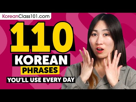 110 Phrases Every Korean Beginner Must-Know