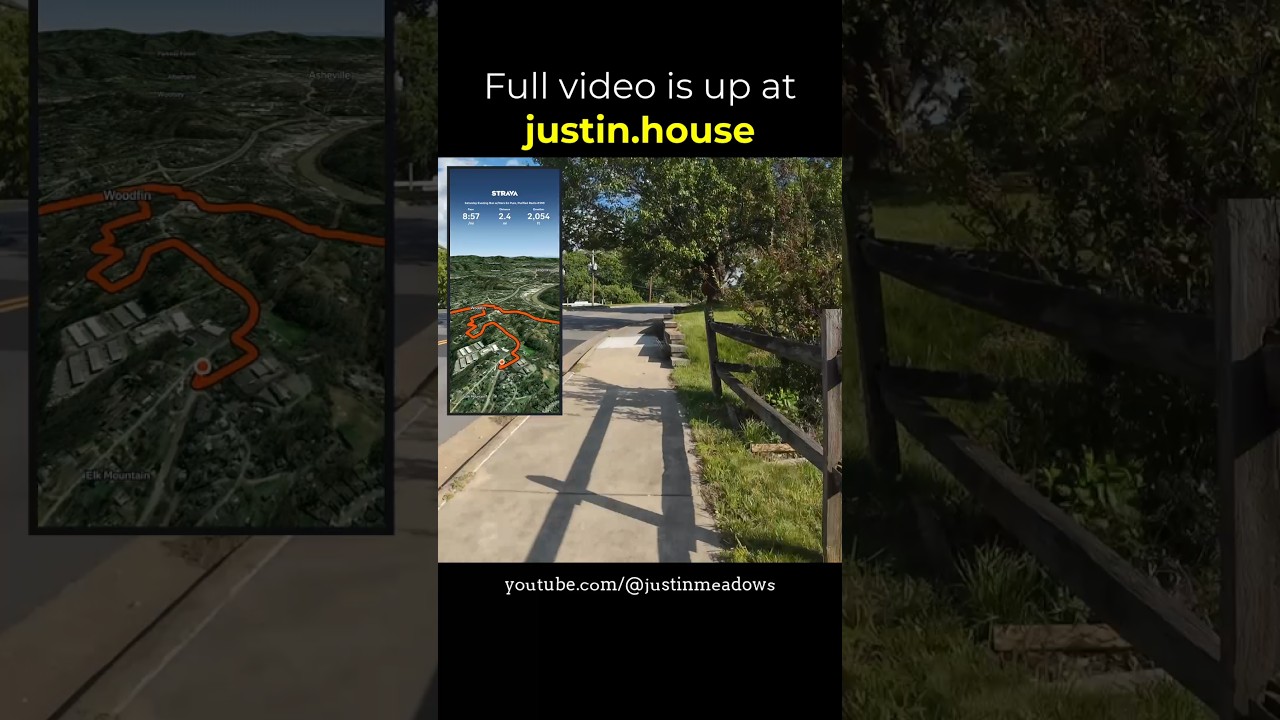 exes (Morning Run 2024-05-11) #running #outdoors #mountainlife #woodfin