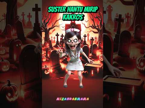Upin dirumah suster hantu seram berubah jadi kakros #upinipin #animasi
